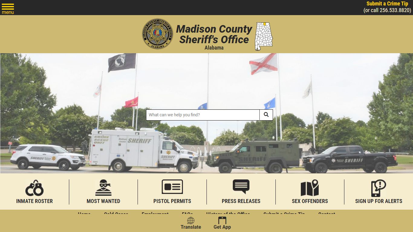 Inmate Roster - Released Inmates - Madison County Sheriff's Office